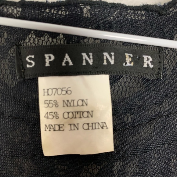 spanner medium black lace tank - Picture 9 of 13